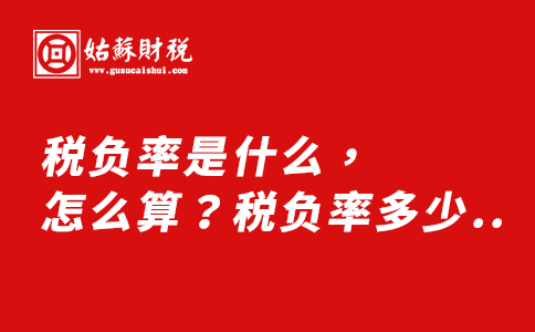 ​税负率是什么，怎么算？税负率多少会被约谈？2021年最新税负率来了！