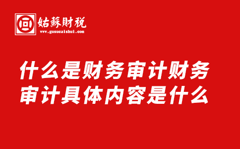 ​什么是财务审计，财务审计具体内容是什么